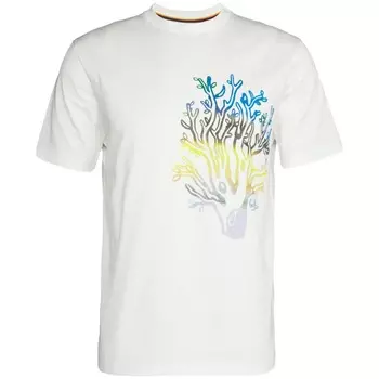 Футболка Paul Smith Tree Print, белый
