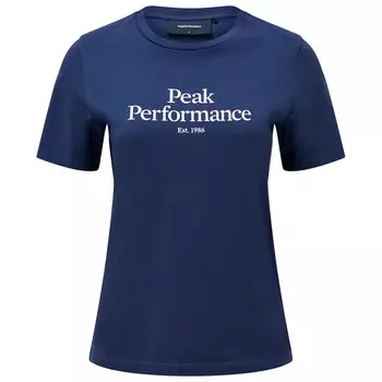 Футболка Peak Performance Original Tee, цвет Blue Shadow/Off-White