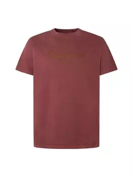 Футболка Pepe Jeans Jayden, бургундия