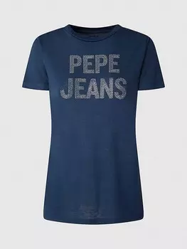 Футболка Pepe Jeans, темно-синий