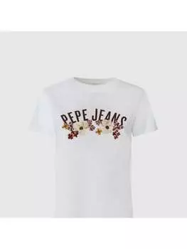 Футболка Pepe Jeans Tshirt, белый