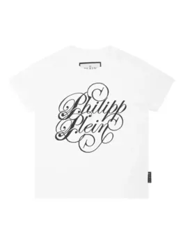 Футболка Philipp Plein Coursive, белый