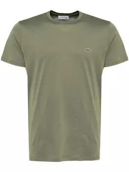 Футболка Пима Lacoste, зеленый