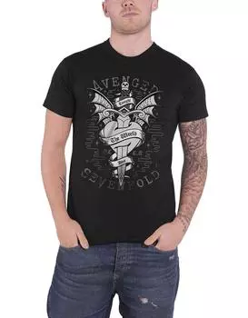 Футболка «Плащ и кинжал» Avenged Sevenfold, черный