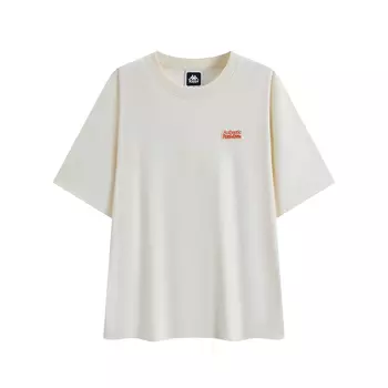 Футболка PLAYER унисекс Kappa, Tallow White-0111