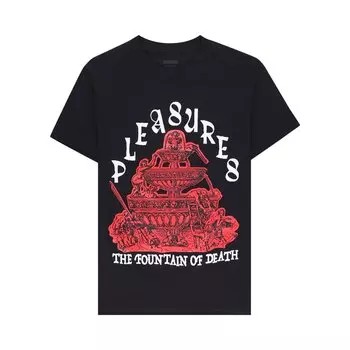 Футболка Pleasures Fountain Черная