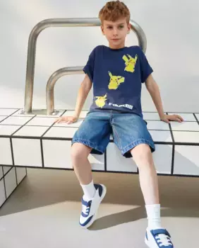 Футболка Pokmon Boy Kids El Corte Ingls, синий