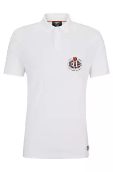 Футболка поло Boss X Nfl Cotton-piqu Collaborative Branding, Bears