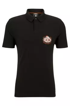 Футболка поло Boss X Nfl Cotton-piqu Collaborative Branding, Broncos
