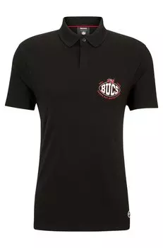 Футболка поло Boss X Nfl Cotton-piqu Collaborative Branding, Bucs