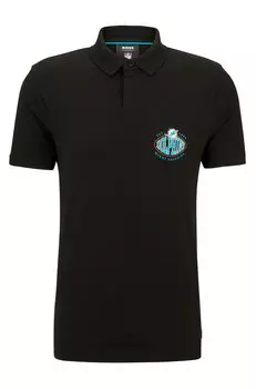 Футболка поло Boss X Nfl Cotton-piqu Collaborative Branding, Dolphins