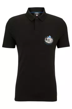 Футболка поло Boss X Nfl Cotton-piqu Collaborative Branding, Lions