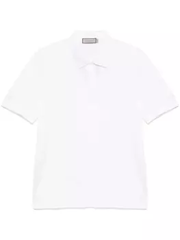 Футболка-поло Canali из джерси, белый