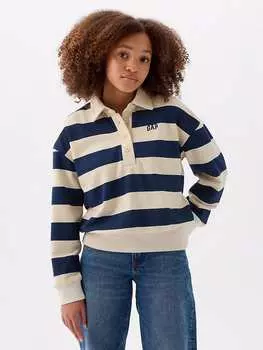 Футболка поло GAP, цвет dunkelblau/beige