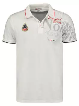 Футболка поло Geographical Norway, белый