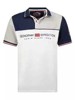 Футболка поло Geographical Norway, белый