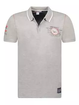 Футболка поло Geographical Norway, серый