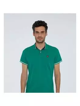 Футболка поло Pepe Jeans, зеленый
