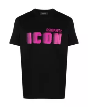 Футболка поло ss24 Dsquared2, черный