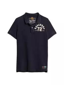 Футболка поло Superdry, морской