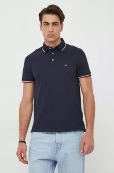 Футболка-поло Tommy Hilfiger, темно-синий