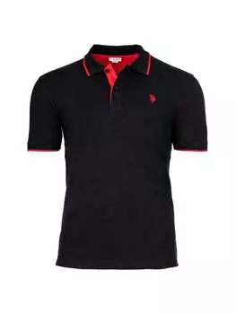 Футболка поло U.S. Polo Assn., черный