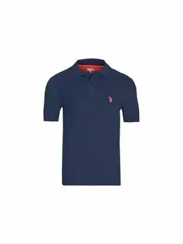 Футболка поло U.S. Polo Assn., цвет der farbe dunkelblau