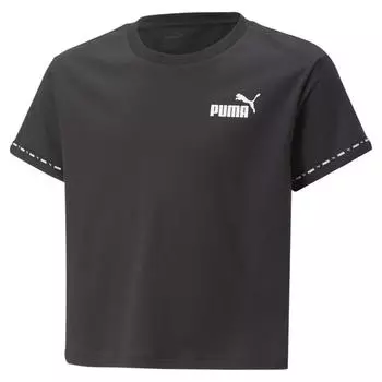 Футболка Power Tape молодежная PUMA, черный