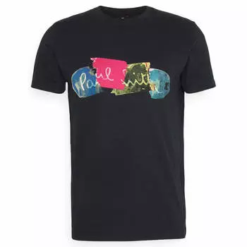 Футболка PS Paul Smith Broken Board, темно-синий