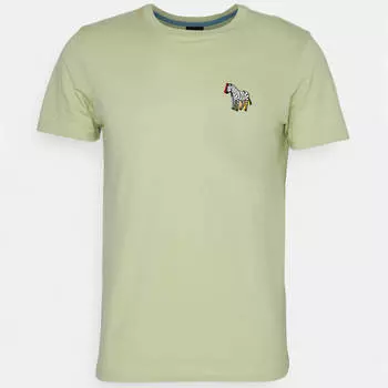 Футболка PS Paul Smith Zebra Slim Fit Basic, светло-зеленый