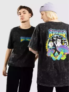 Футболка «Психоделический сад» Ripndip, черный