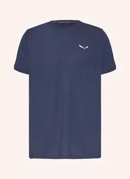 Футболка puez dry'ton Salewa, синий