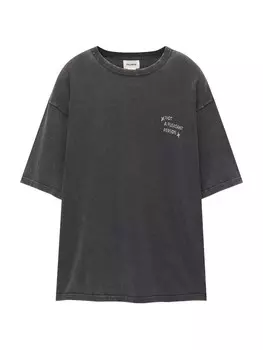 Футболка Pull&Bear, антрацит