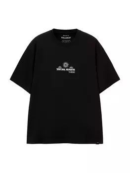 Футболка Pull&Bear, черный