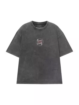 Футболка Pull&Bear, черный