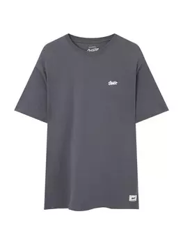 Футболка Pull&Bear, темно-серый
