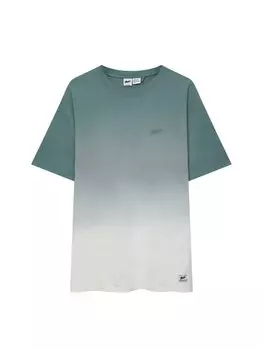 Футболка Pull&Bear, зеленый