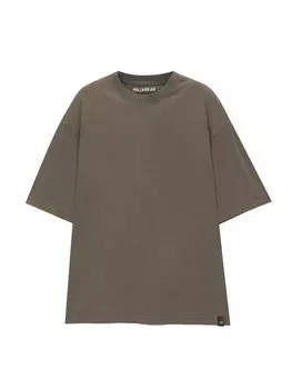 Футболка Pull&Bear, зеленый