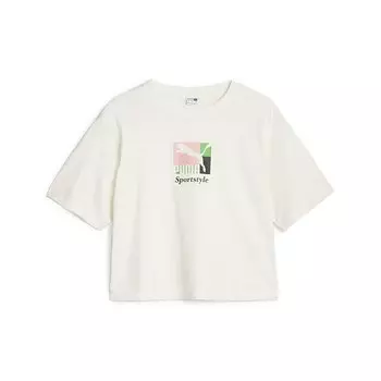 Футболка Puma Classics Brand Love, белый