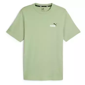 Футболка Puma Ess+ 2 Col Small Logo, зеленый