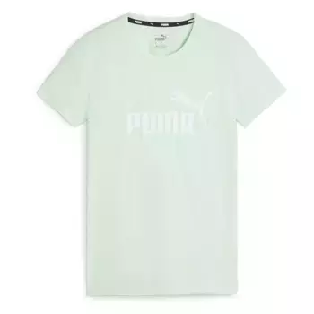 Футболка Puma Ess Logo, зеленый