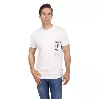 Футболка Puma Graphics Multicolor, белый