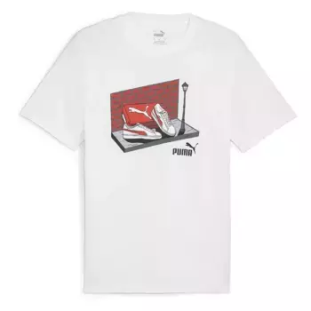 Футболка Puma Graphics Sneaker Box, белый