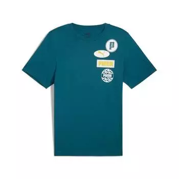 Футболка PUMA Men's GRAPHICS Icon, цвет cold green