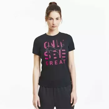 Футболка Puma Performance Slogan, черный