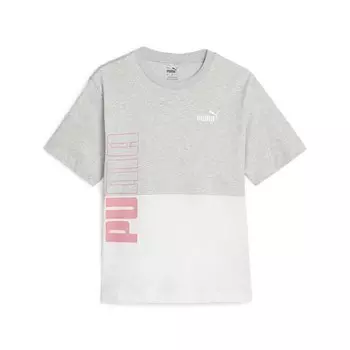 Футболка Puma Power Colorblock, серый