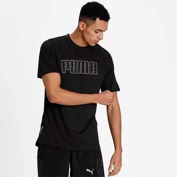 Футболка Puma Run Logo, черный