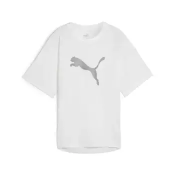 Футболка PUMA "Женская футболка с рисунком EVOSTRIPE", белый