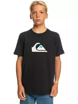 Футболка Quiksilver "Comp Logo", черный