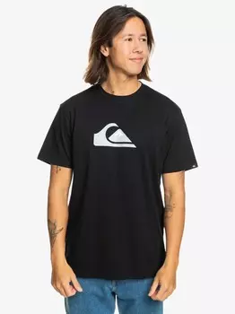 Футболка Quiksilver COMP LOGO SS, черный